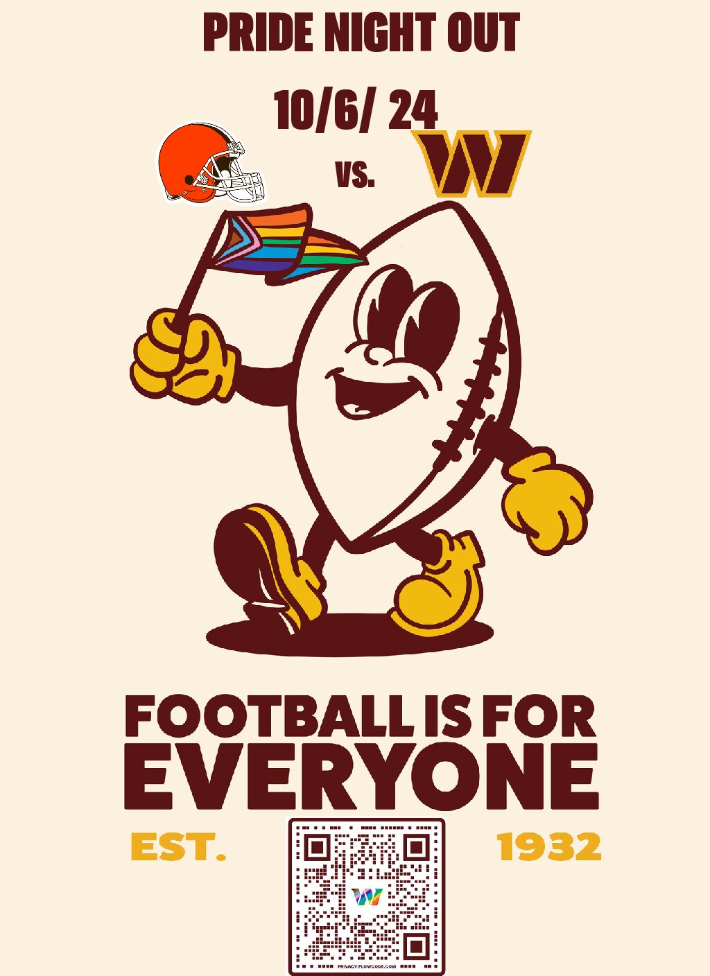 Pride Night Out with the Commanders!