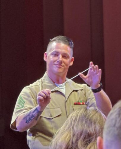 Nathan Casey, transgender conductor in the Marine Corps