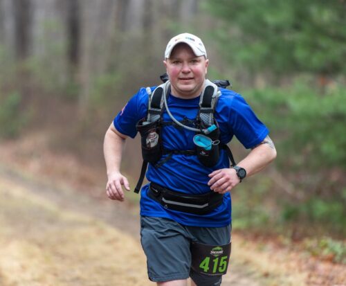 Transgender Navy commander Blake Dremann running an ultra-marathon